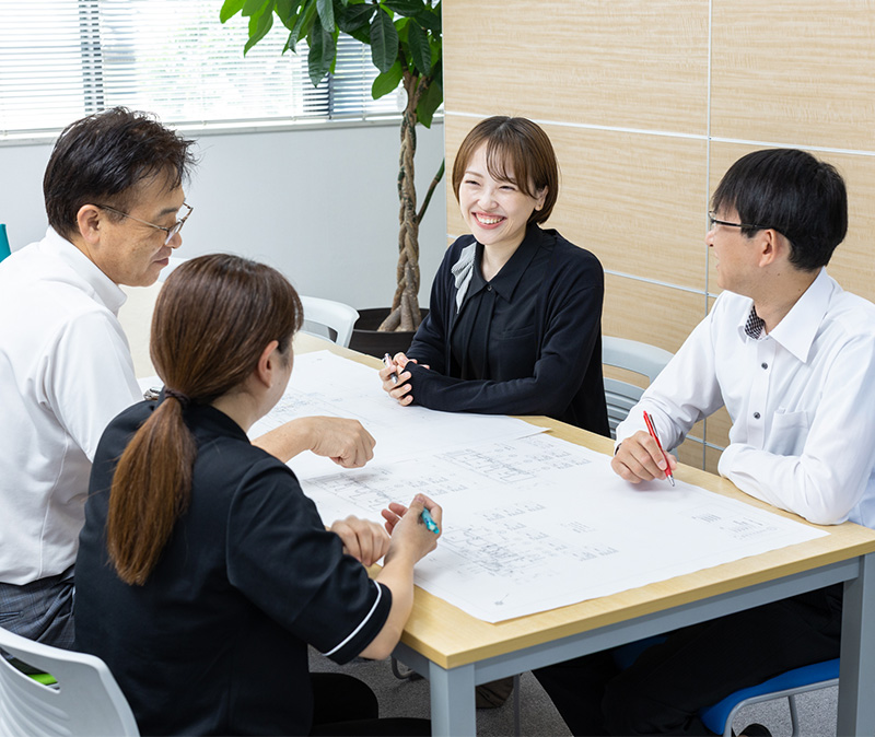 イメージ：打ち合わせ風景