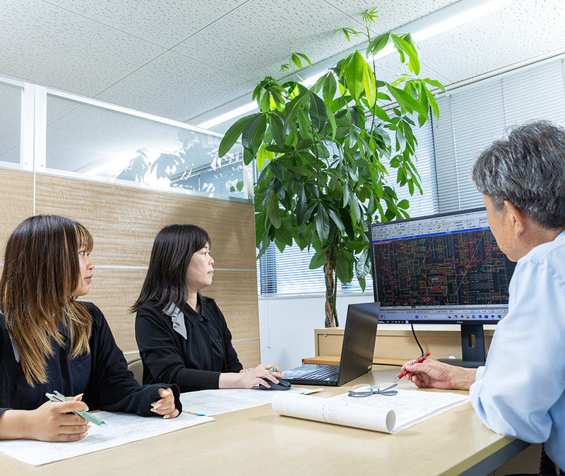 イメージ：打ち合わせ風景