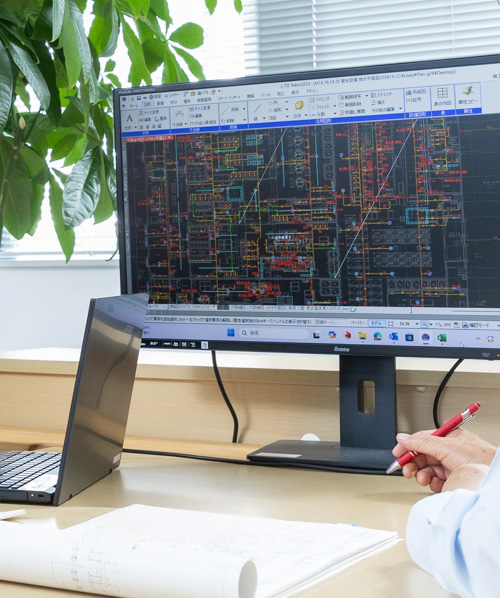 イメージ：設備設計図