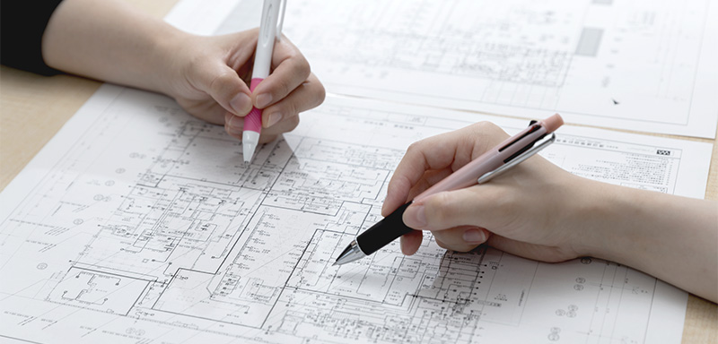 幅広い建築に関われる